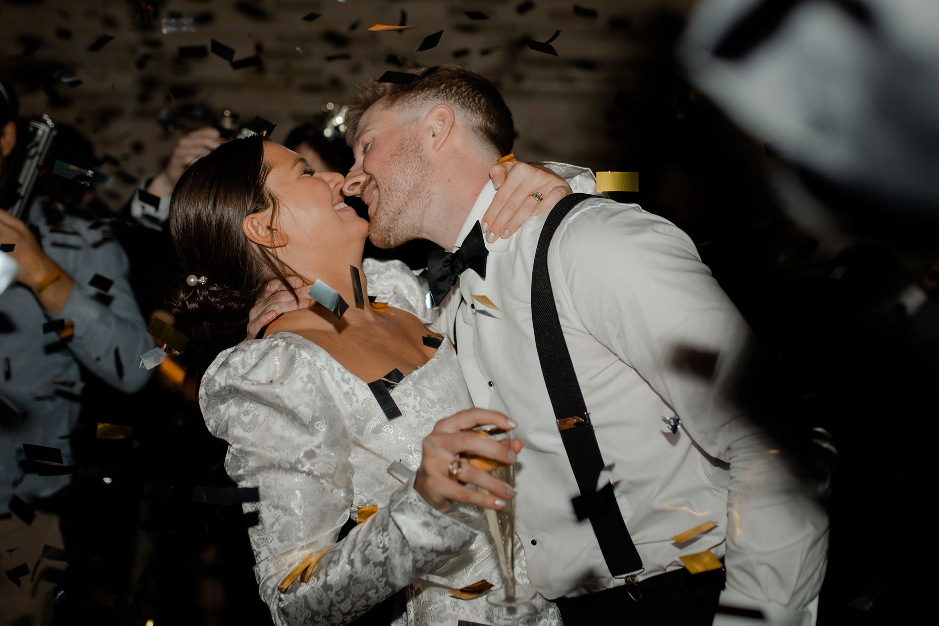 New Years Eve Surprise Wedding in Milwaukee Wisconsin, shot by Claire Neville Photography