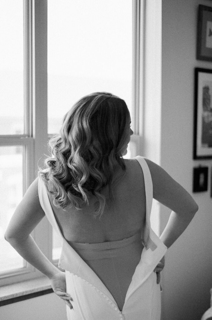 Madison Wisconsin Modern Western wedding photographed by Claire Neville Photography