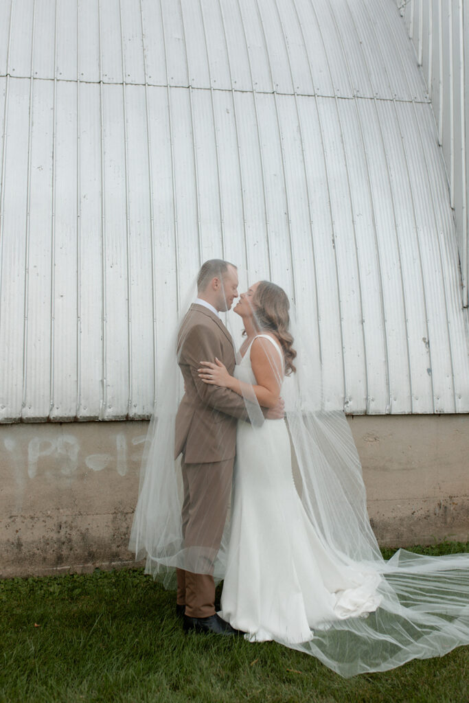 Madison Wisconsin Modern Western wedding photographed by Claire Neville Photography