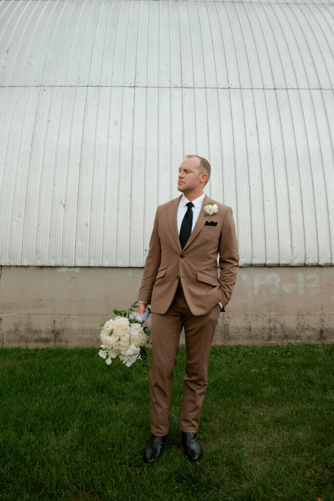 Madison Wisconsin Modern Western wedding photographed by Claire Neville Photography