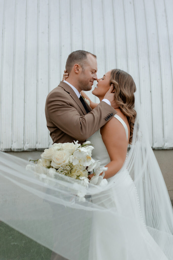 Madison Wisconsin Modern Western wedding photographed by Claire Neville Photography