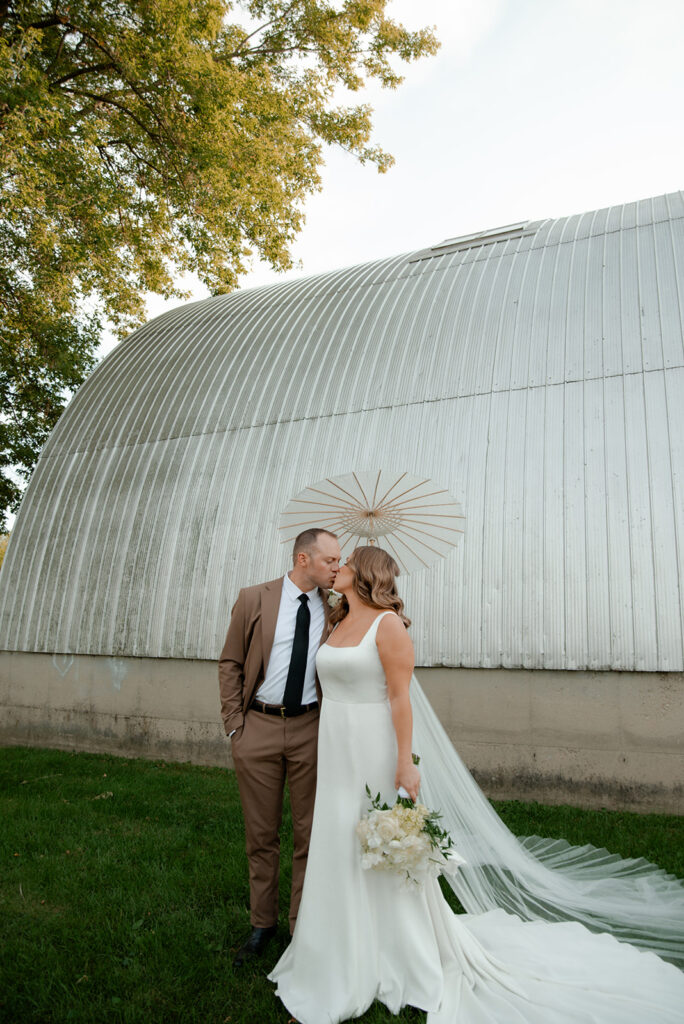 Madison Wisconsin Modern Western wedding photographed by Claire Neville Photography