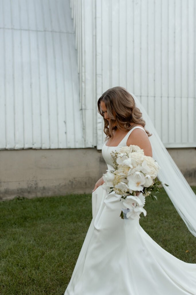 Madison Wisconsin Modern Western wedding photographed by Claire Neville Photography