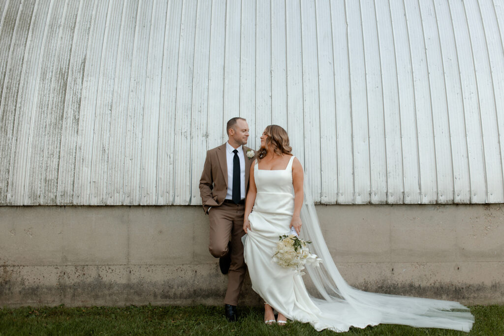 Madison Wisconsin Modern Western wedding photographed by Claire Neville Photography