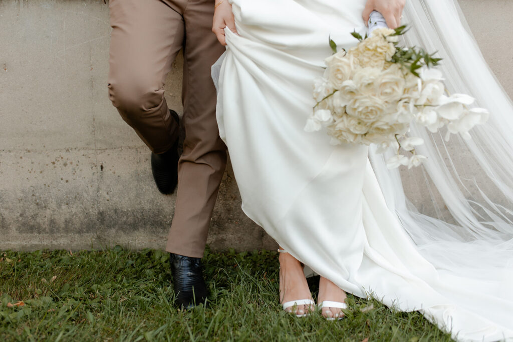 Madison Wisconsin Modern Western wedding photographed by Claire Neville Photography